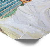 Vrouw die op een bank ligt, 1913 poster (Hoek)