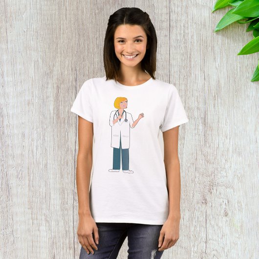 Vrouw Doctor T-shirt