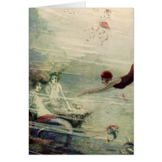  vrouw duikt onderwater in zee (Voorkant)