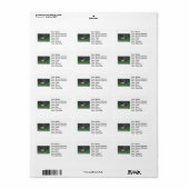 Vrouw Elk Afbeelding Etiket (Full Sheet)