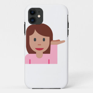 vrouw emoji iPhone 11 hoesje