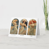 Vrouw Empowerment AI Gen 3 sterke punten Notitiekaartje (Voorkant)