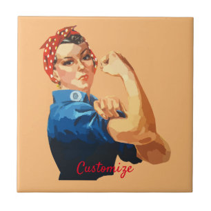 Vrouw Empowerment Thunder_Cove Tegeltje