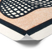 Vrouw en auto poster (Hoek)