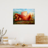 Vrouw en Haar Thuis Poster (Keuken)