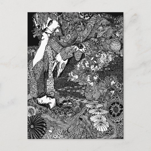 Vrouw en Man Briefkaart (Voorkant)