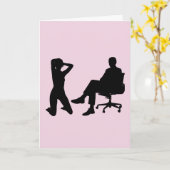 VROUW EN MAN VERZAMELD BIJ KAARTEN VAN VOORZITTER  (Gele Bloem)