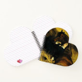 Vrouw en paarden notitieboek (Binnen)