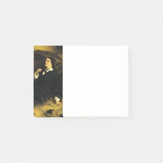 Vrouw en paarden post-it® notes (Voorkant)