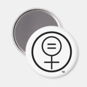 Vrouw Equality Matters Magnet Magneet (Voorkant / Achterkant)