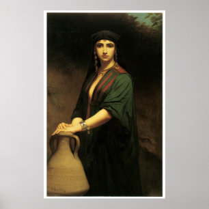 Vrouw Fellah, Charles Landelle Poster