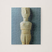 Vrouw figine, vroege Cycladic, c.2800-2300 BC (m Legpuzzel (Verticaal)