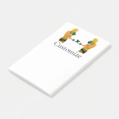 Vrouw Fitness Model boxing Thunder_Cove Post-it® Notes (Schuin)