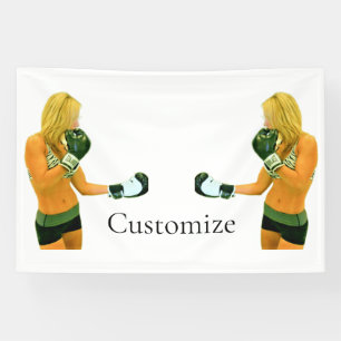 Vrouw Fitness Model boxing Thunder_Cove Spandoek