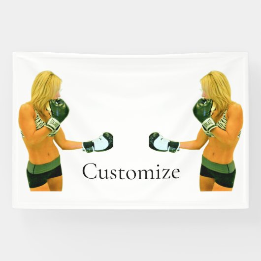 Vrouw Fitness Model boxing Thunder_Cove Spandoek (Horizontaal)