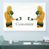 Vrouw Fitness Model boxing Thunder_Cove Spandoek (Beurs)