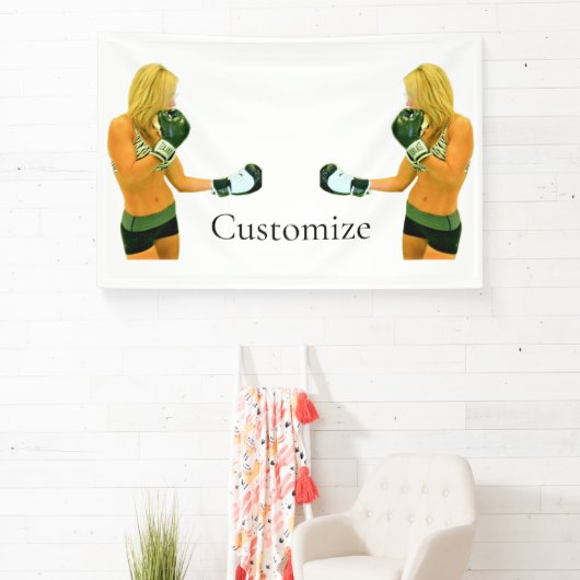 Vrouw Fitness Model boxing Thunder_Cove Spandoek (Insitu)