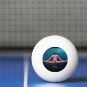 Vrouw fitness Model Split Thunder_Cove Pingpongballen (Net)