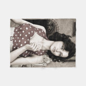  vrouw fleece deken (Voorkant (Horizontaal))