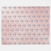 Vrouw Fleece Deken (Voorkant (Horizontaal))