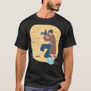 Vrouw Fotografie T-shirt