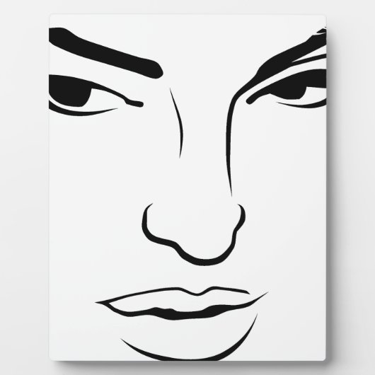 Vrouw Fotoplaat (Voorkant)