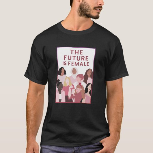 Vrouw Future T-shirt (Voorkant)
