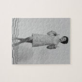 Vrouw Gesturing Legpuzzel (Horizontaal)