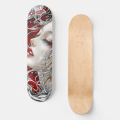 Vrouw gezicht skateboard (Voorkant)