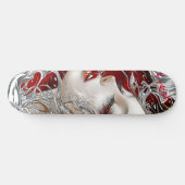 Vrouw gezicht skateboard (Horizontaal)