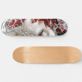Vrouw gezicht skateboard (Horizontaal)