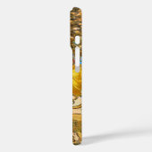  vrouw Golden Sun: Leo Zodiac Collage Art Case-Mate iPhone Case (Achterkant / Links)