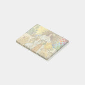  vrouw Golden Sun: Leo Zodiac Collage Art Post-it® Notes (Schuin)