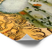 vrouw Golden Sun: Leo Zodiac Collage Art Poster (Hoek)