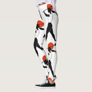 Vrouw Golfer Designer Leggings