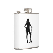 Vrouw Golfer Sport Heupfles (Rechts)