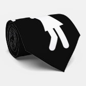 Vrouw Golfer - Woman Golf-symbool Stropdas (Opgerold)