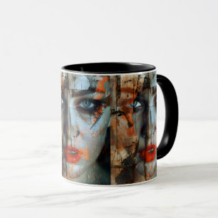 VROUW GRAFISCH ONTWERP MOK