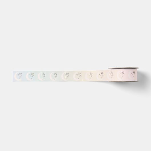 Vrouw Grosgrain Lint (Voorkant)