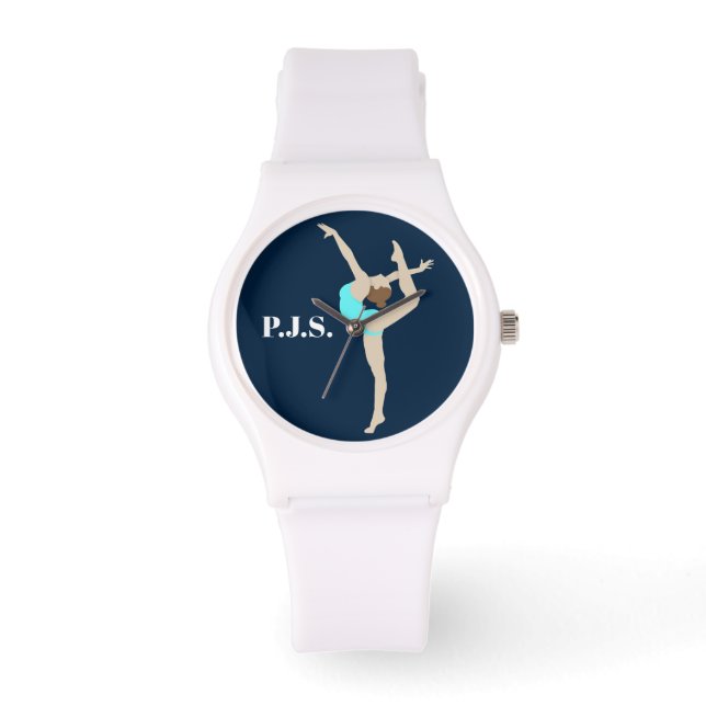 Vrouw Gymnast Horloge (Voorkant)