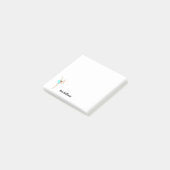 Vrouw Gymnast Post-it® Notes (Schuin)