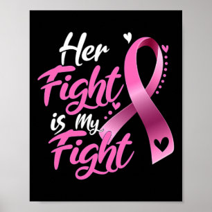 Vrouw: Haar strijd is mijn strijd tegen borstkanke Poster