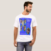 VROUW IMPERSONATOR Tee Shirt (Voorkant volledig)
