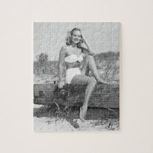 Vrouw in Bikini Legpuzzel