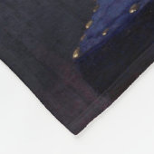 Vrouw in Blauw, Johannes Vermeer Fleece Deken (Hoek)