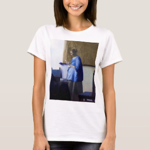 Vrouw in Blauw, Johannes Vermeer T-shirt
