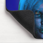 Vrouw in blue muismat (Hoek)