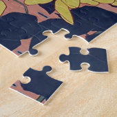 Vrouw in de Bloertuin, Goyō Hashiguchi Legpuzzel (Zijkant)