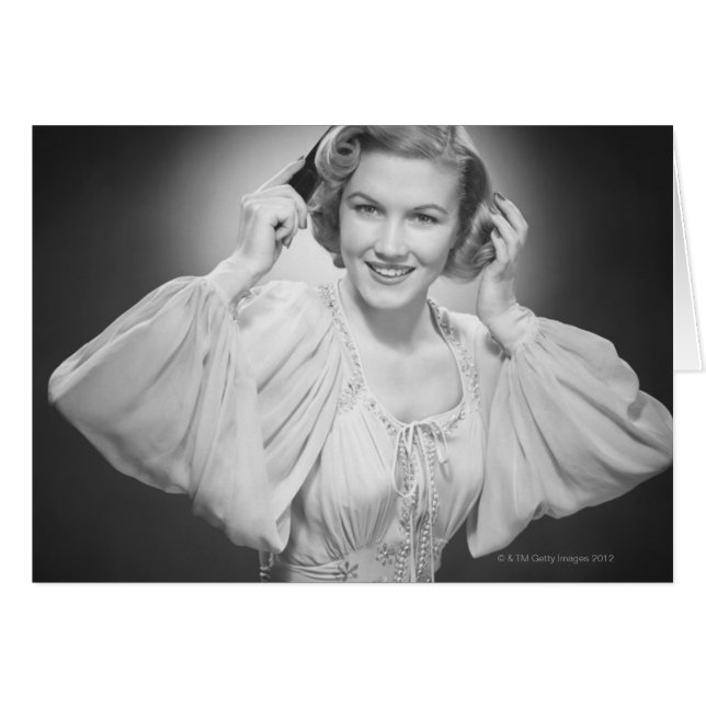 Vrouw in Dress 2 (Voorkant Horizontaal)