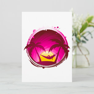 Vrouw in een Hammock Kaart